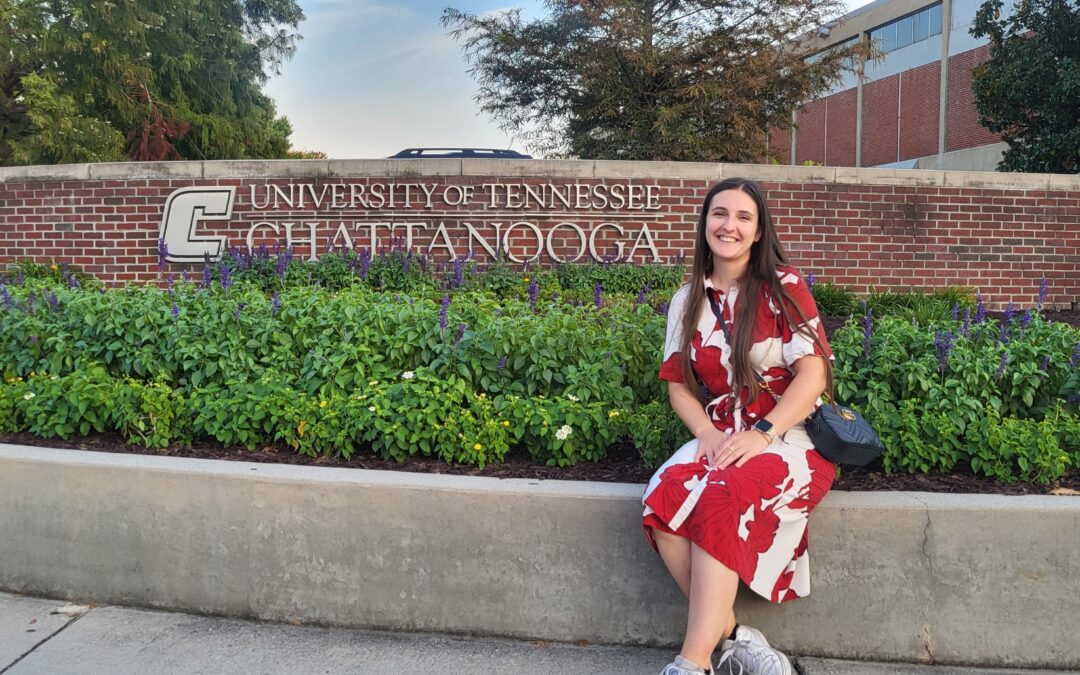 Anja sammelt internationale Studienerfahrungen in unserer Partnerstadt Chattanooga
